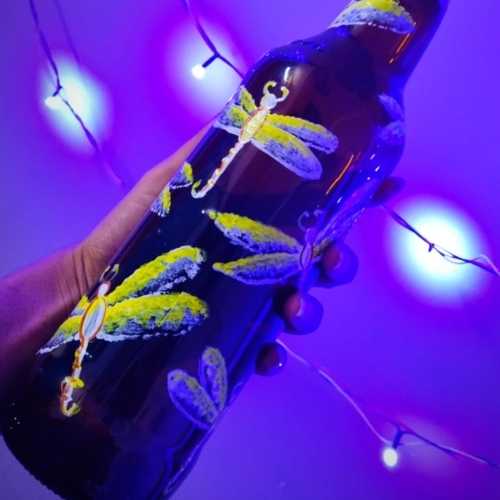 Desi Art on Recycled Glass