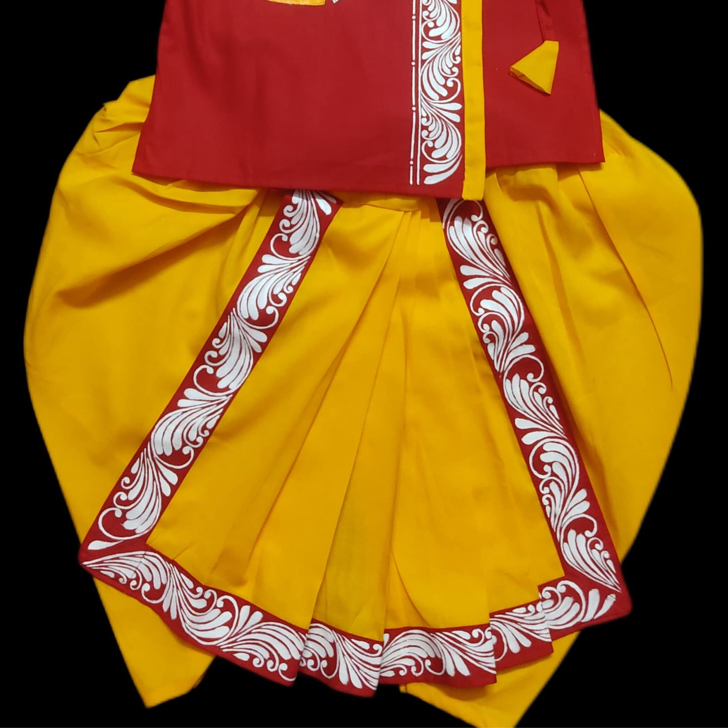 Haldi Bloom Baby Dhuti Panjabi Set