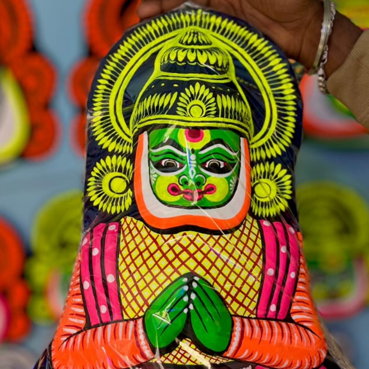 Kathakali Nritya Wall Sculpture
