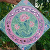 Floral Echo – Elegant Lippan Art Wall Hanging