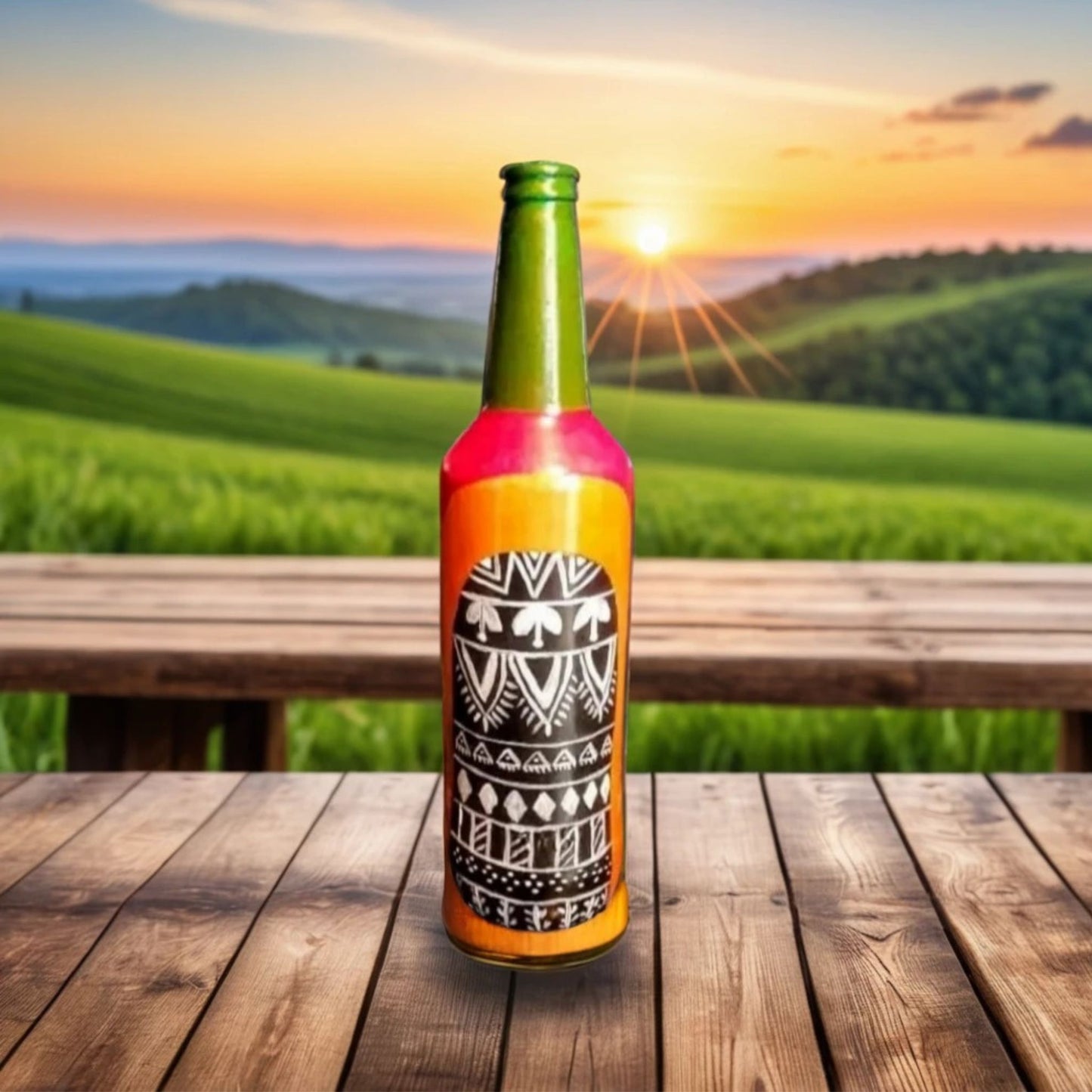 ColorSplash Bottle Vase