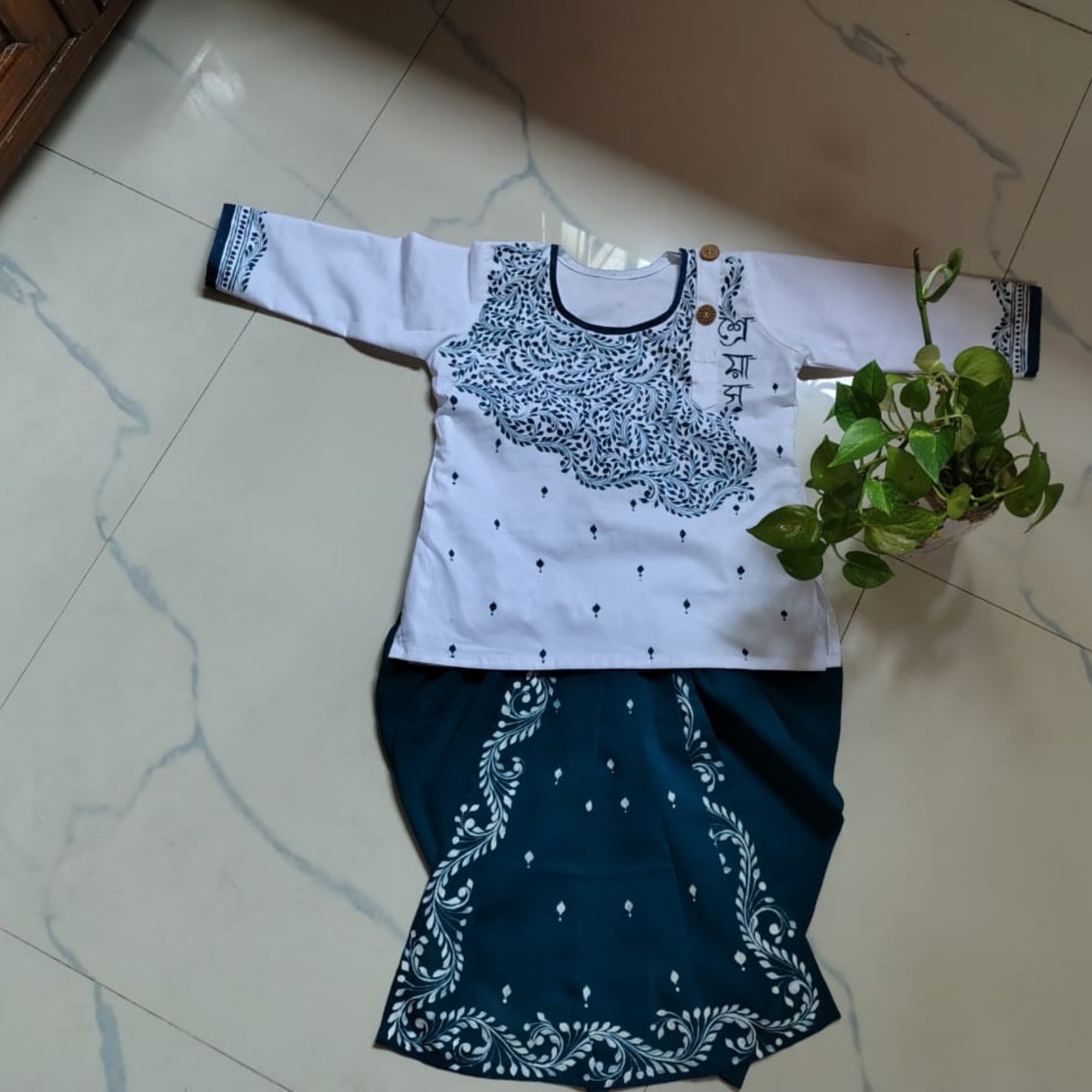 “Kalka Grace” – Baby Panjabi Set