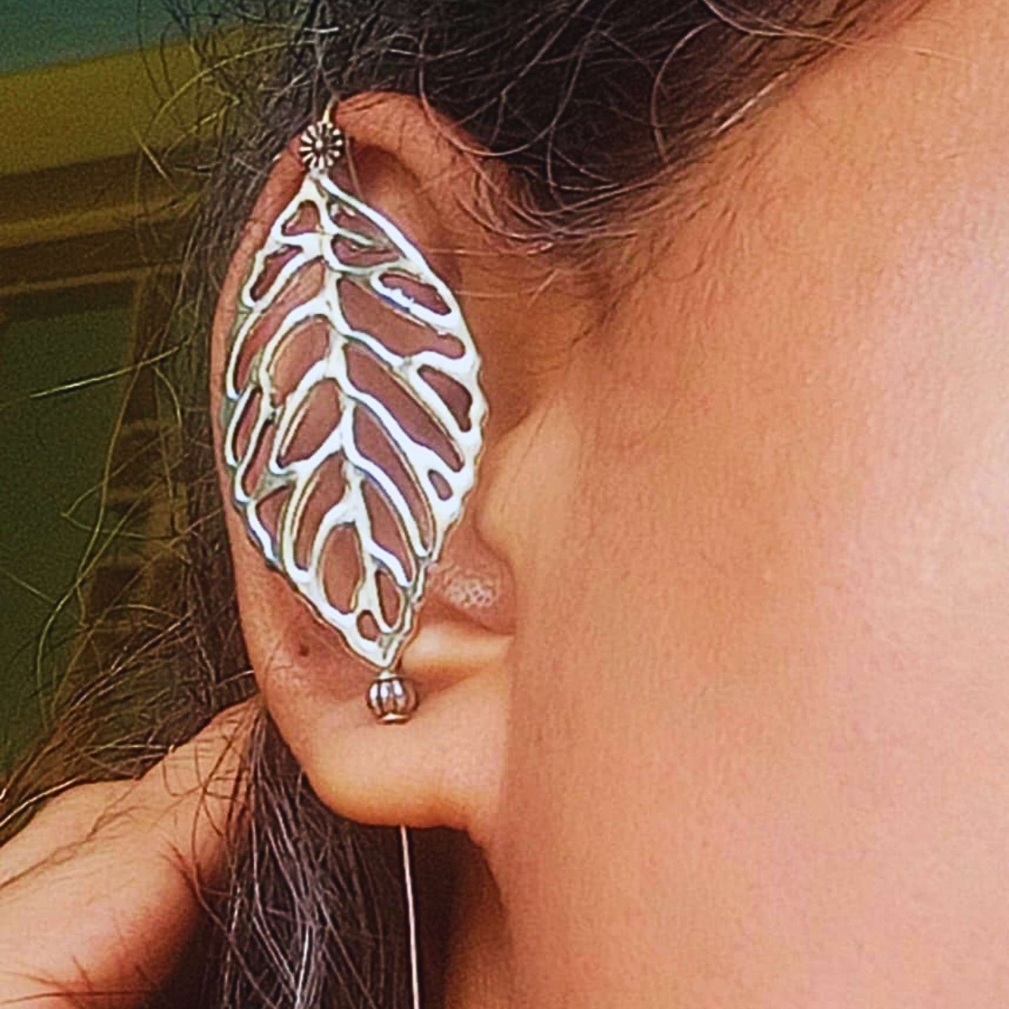 The Leafy bugadi earrings