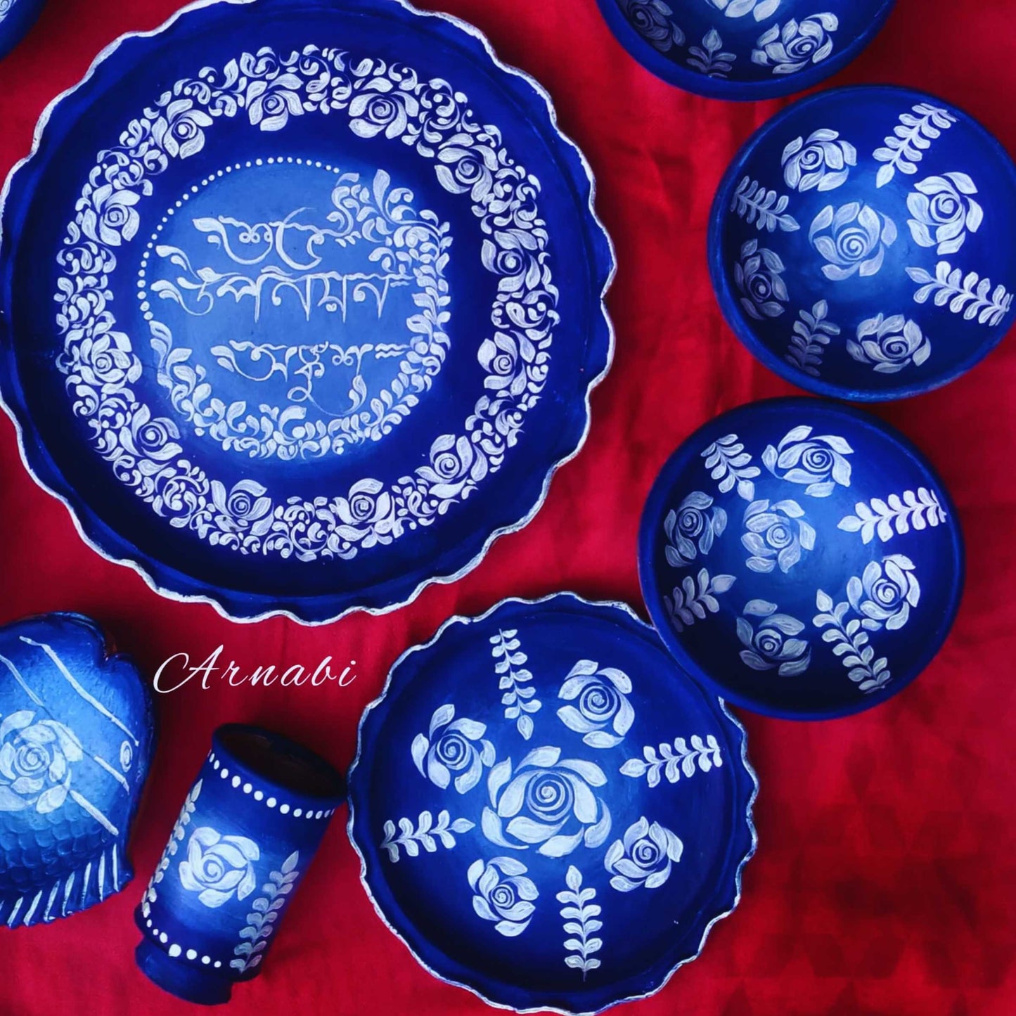 Mitti Ka Bhojan Baithak (Set of 12)