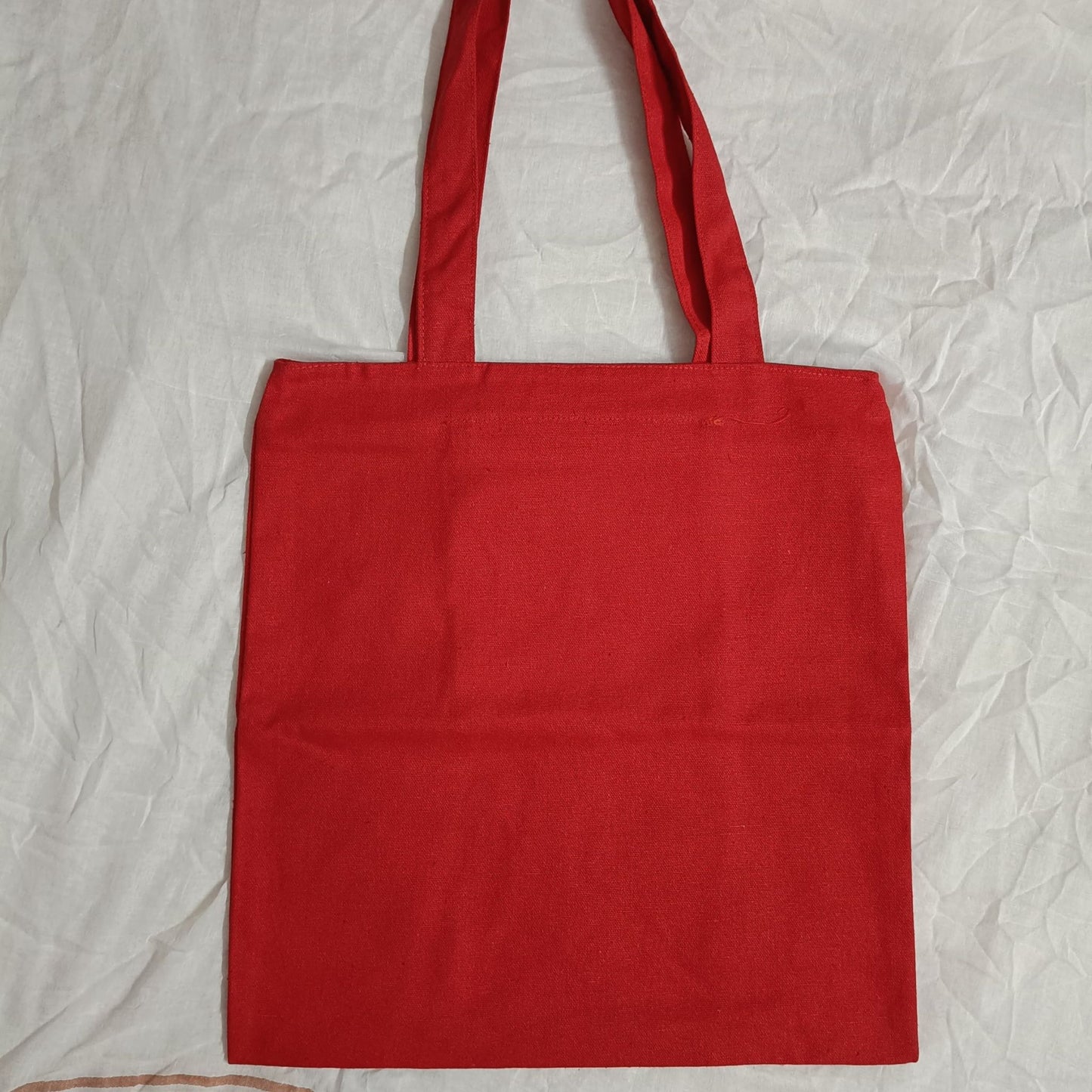 16/14 inch Classic Red Tote Bag (195/- For 2 Pics)