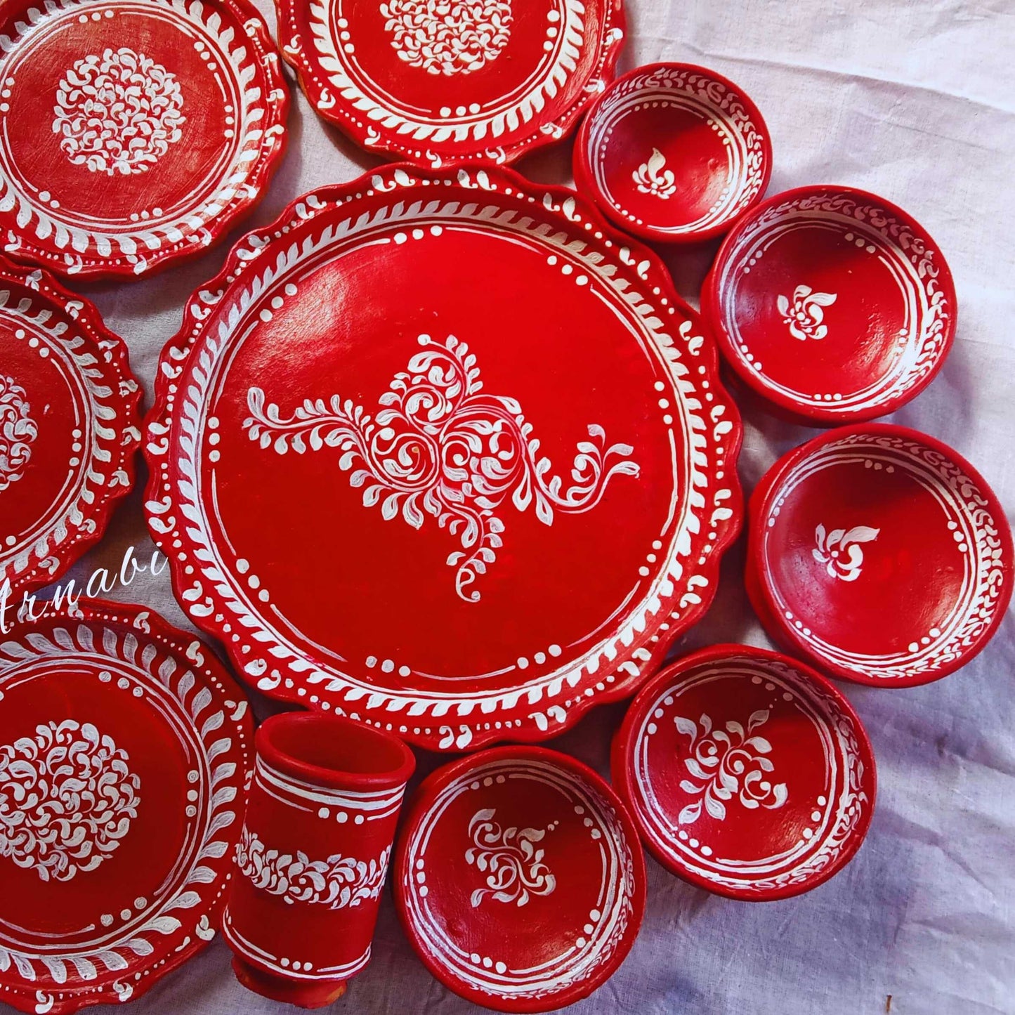 Mitti Ka Bhojan Baithak (Set of 11)