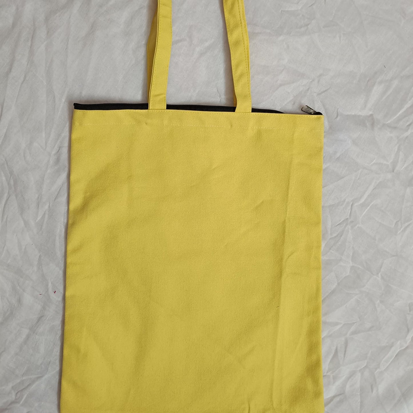 16/14 inch Yellow Tote Bag (195/- For 2 Pics)