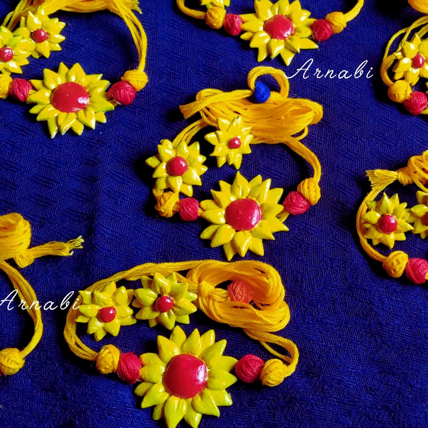Sunshine Bloom – Clay Necklace Set