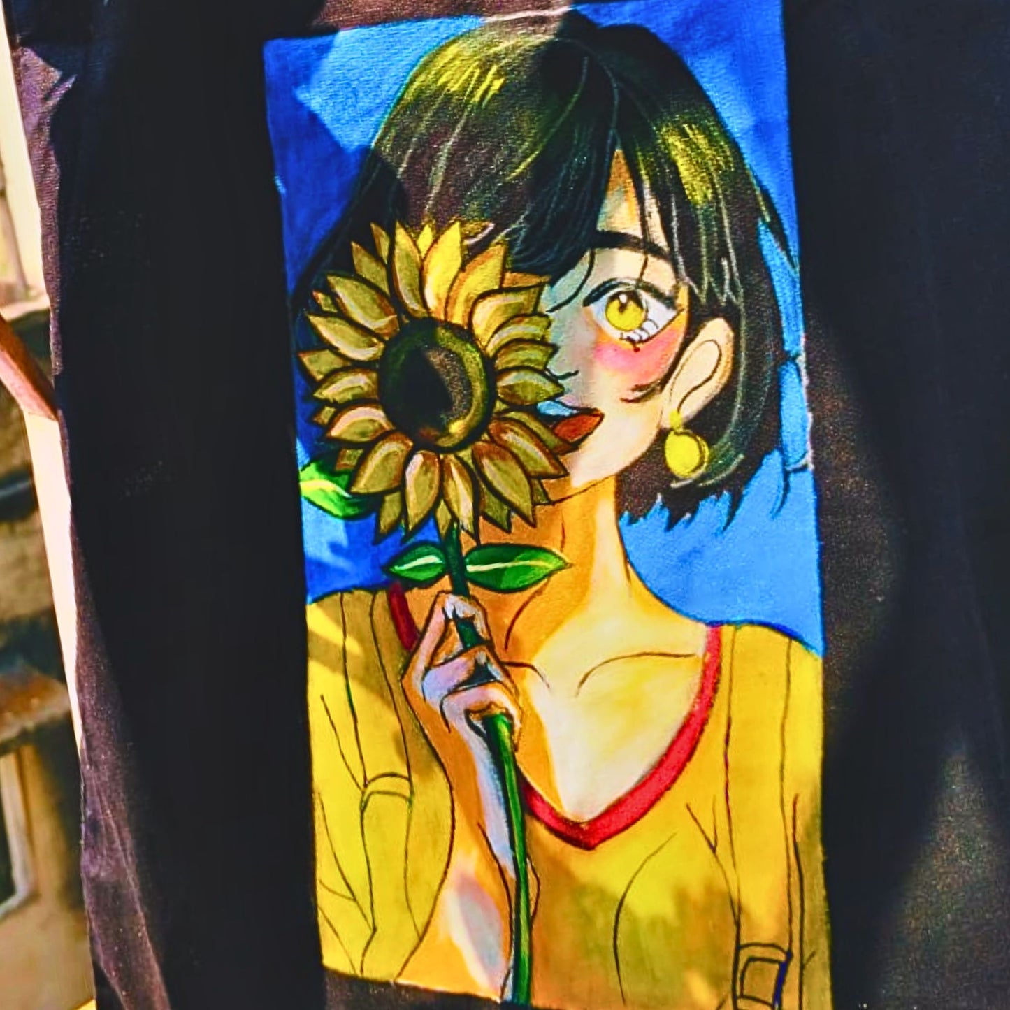 Sunflower Dreams Tote – Canvas Side Bag