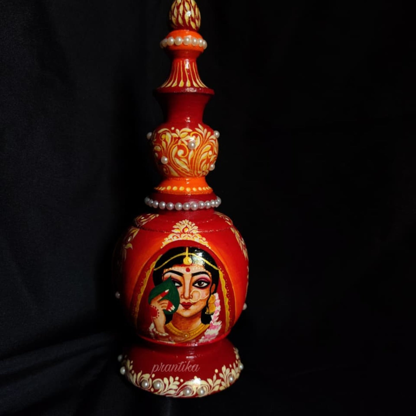 Vibrant Handmade Wedding Gachkouto Set