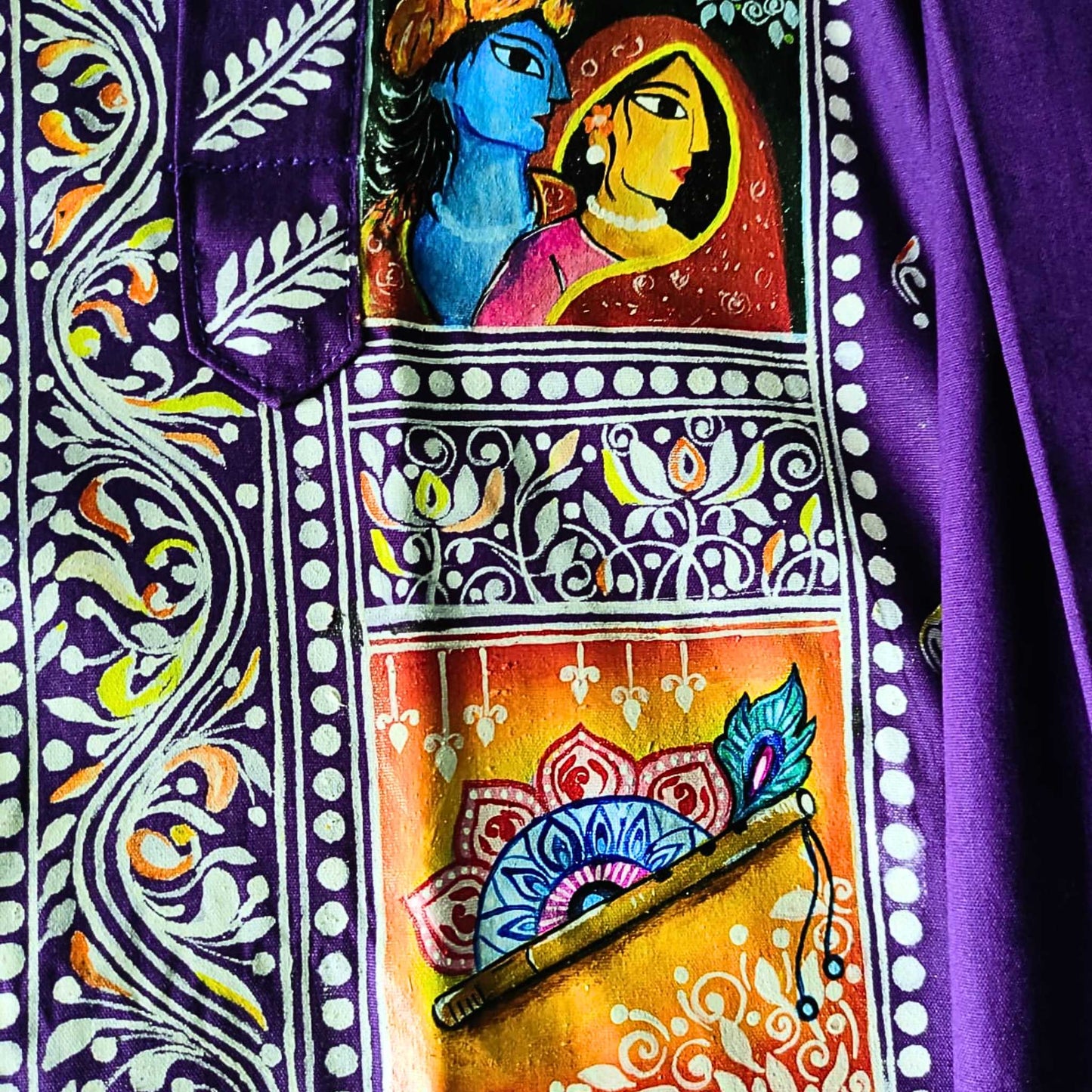 Pigar Royale – Hand-Printed Panjabi