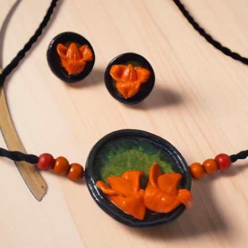 Clay Blossom Elegance