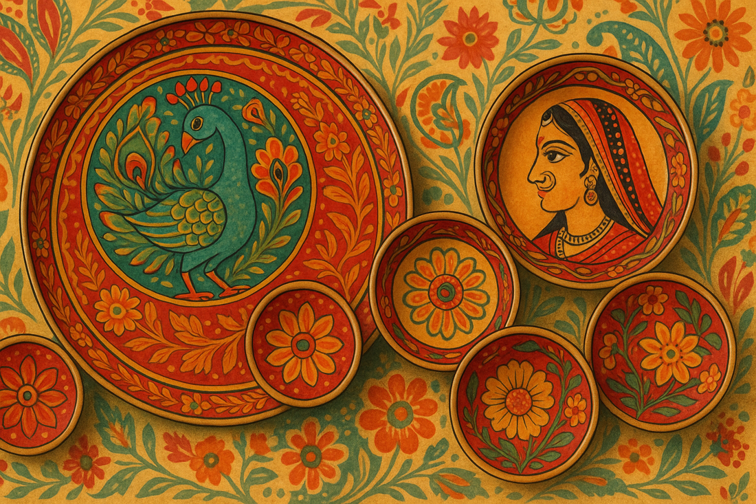 Discover the Charm of Hand Painted Matir Thala Sets: Tradition Meets Art