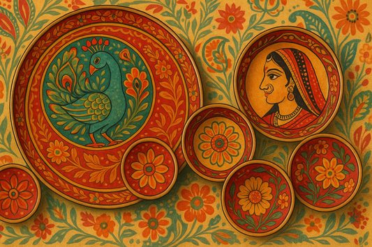 Discover the Charm of Hand Painted Matir Thala Sets: Tradition Meets Art