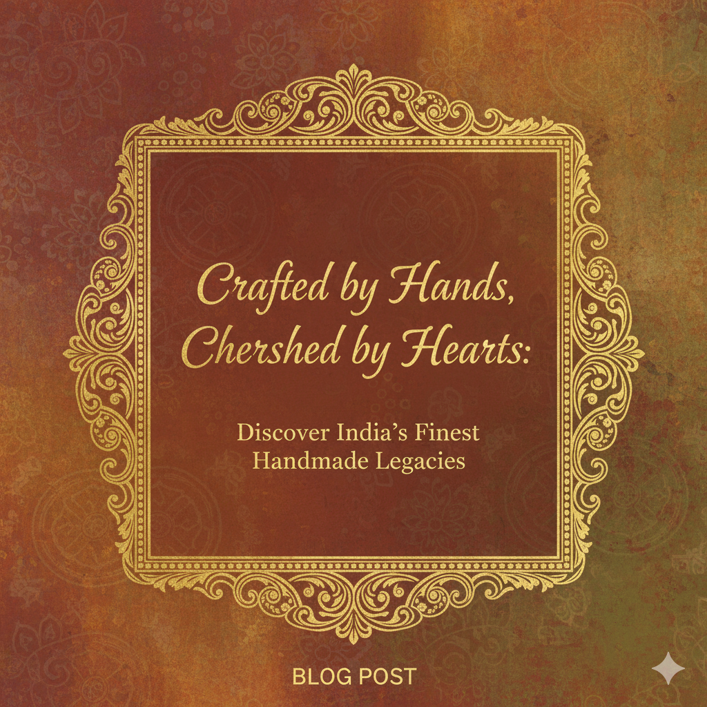 Crafted by Hands, Cherished by Hearts: Discover India’s Finest Handmade Legacies
