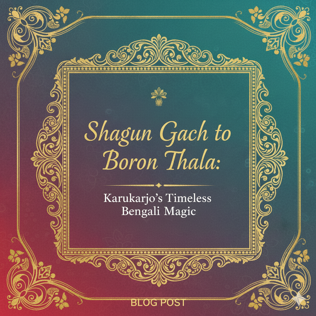Shagun Gach to Boron Thala: Karukarjo's Timeless Bengali Magic