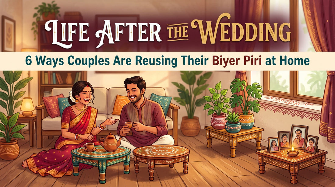 Life After the Wedding: 6 Ways Couples Are Reusing Their Biyer Piri at Home