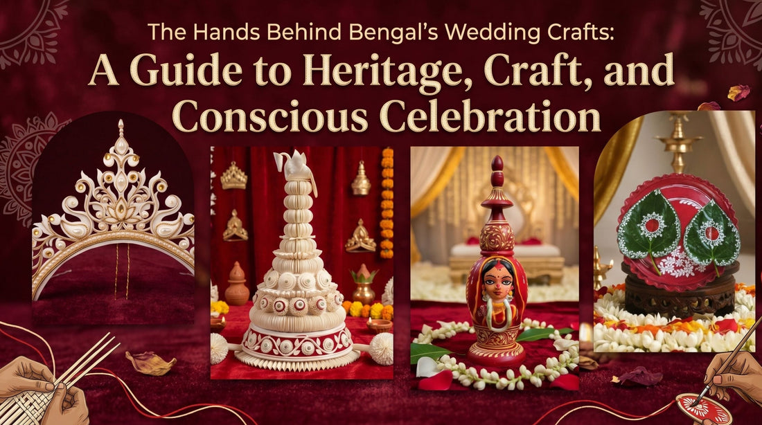 The Hands Behind Bengal's Wedding Crafts: A Guide to Heritage, Craft, and Conscious Celebration