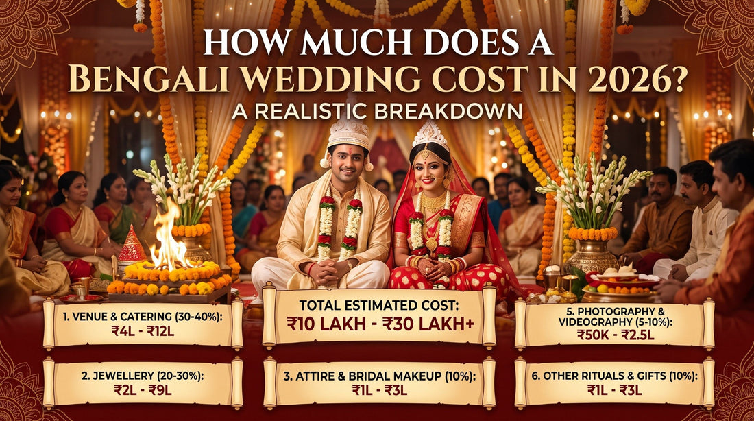How Much Does a Bengali Wedding Cost in 2026? A Realistic Breakdown