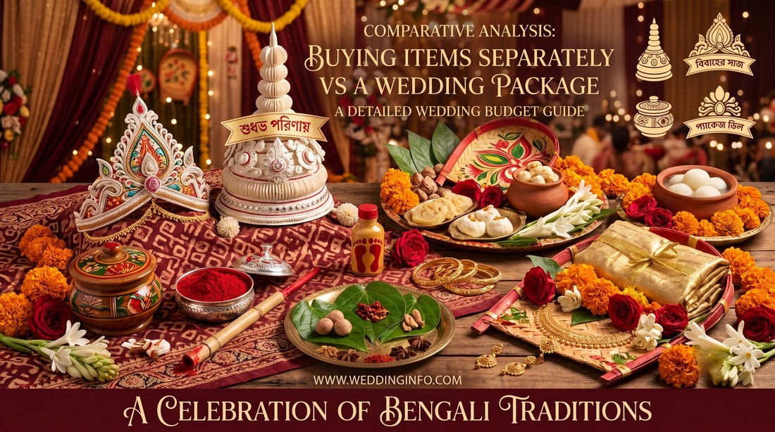 Buying Items Separately vs a Wedding Package — Which Costs Less for a Bengali Biye?