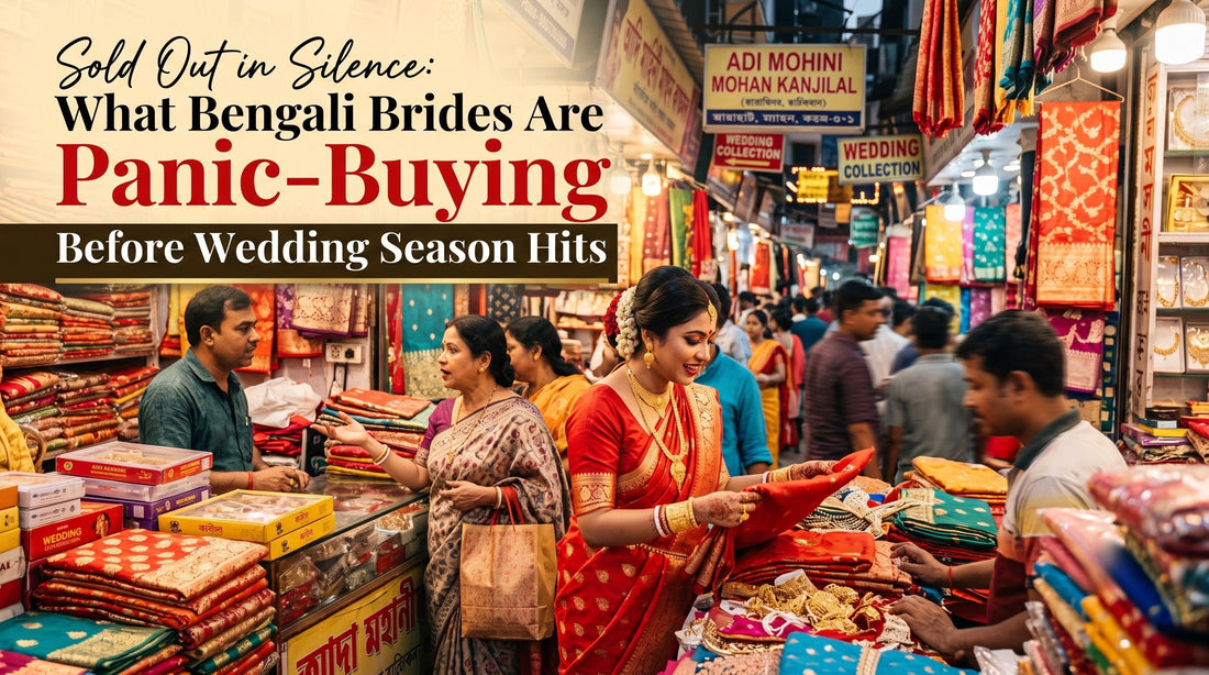 Sold Out in Silence: What Bengali Brides Are Panic-Buying Before Wedding Season Hits