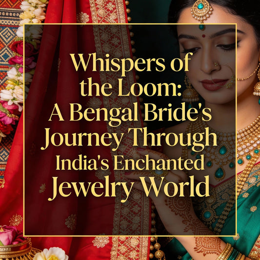Whispers of the Loom: A Bengal Bride's Journey Through India's Enchanted Jewelry World