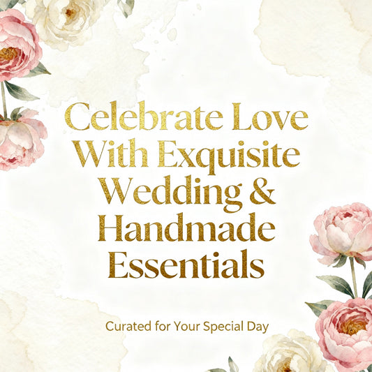 Celebrate Love With Exquisite Wedding & Handmade Essentials