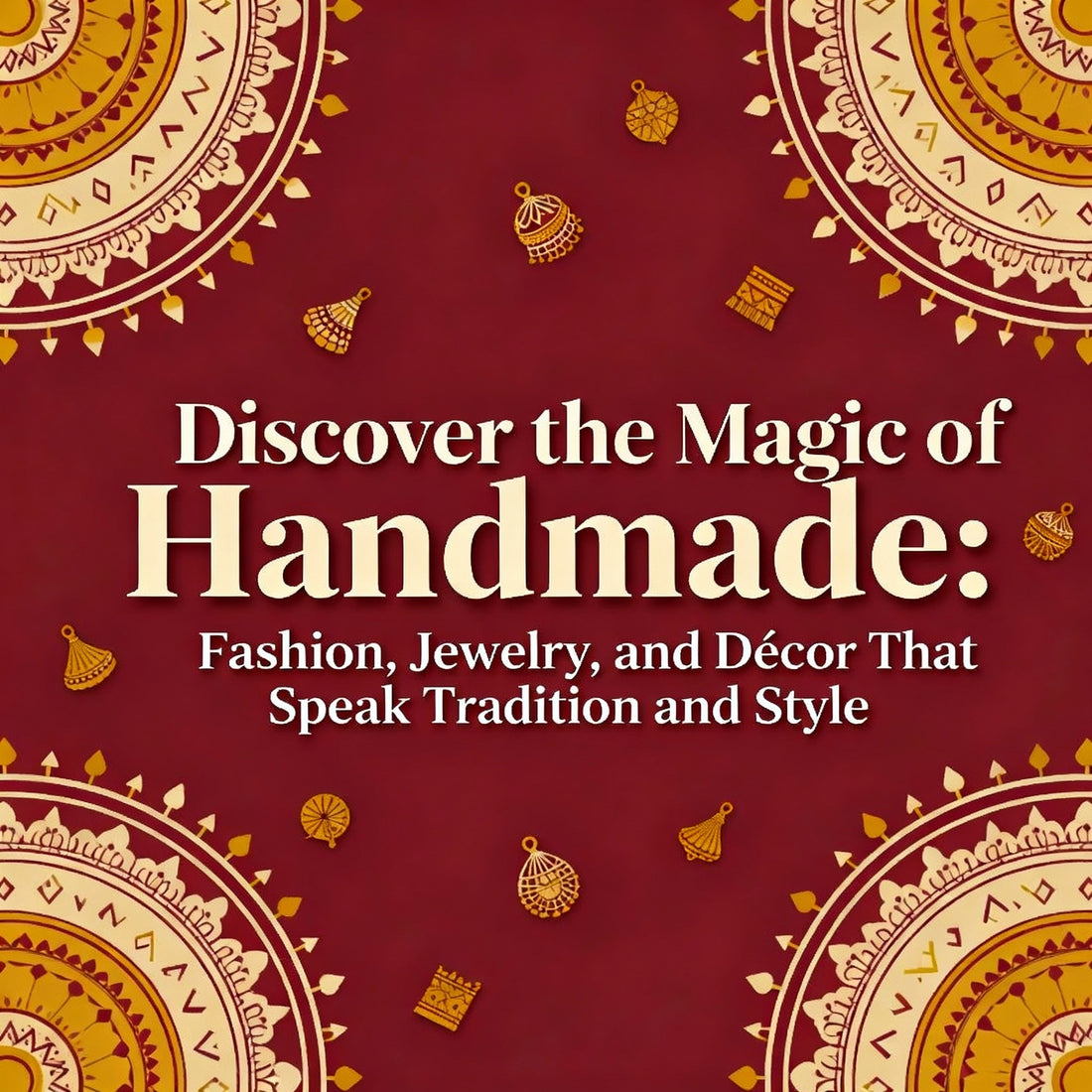 Discover the Magic of Handmade: Fashion, Jewelry, and Décor That Speak Tradition and Style