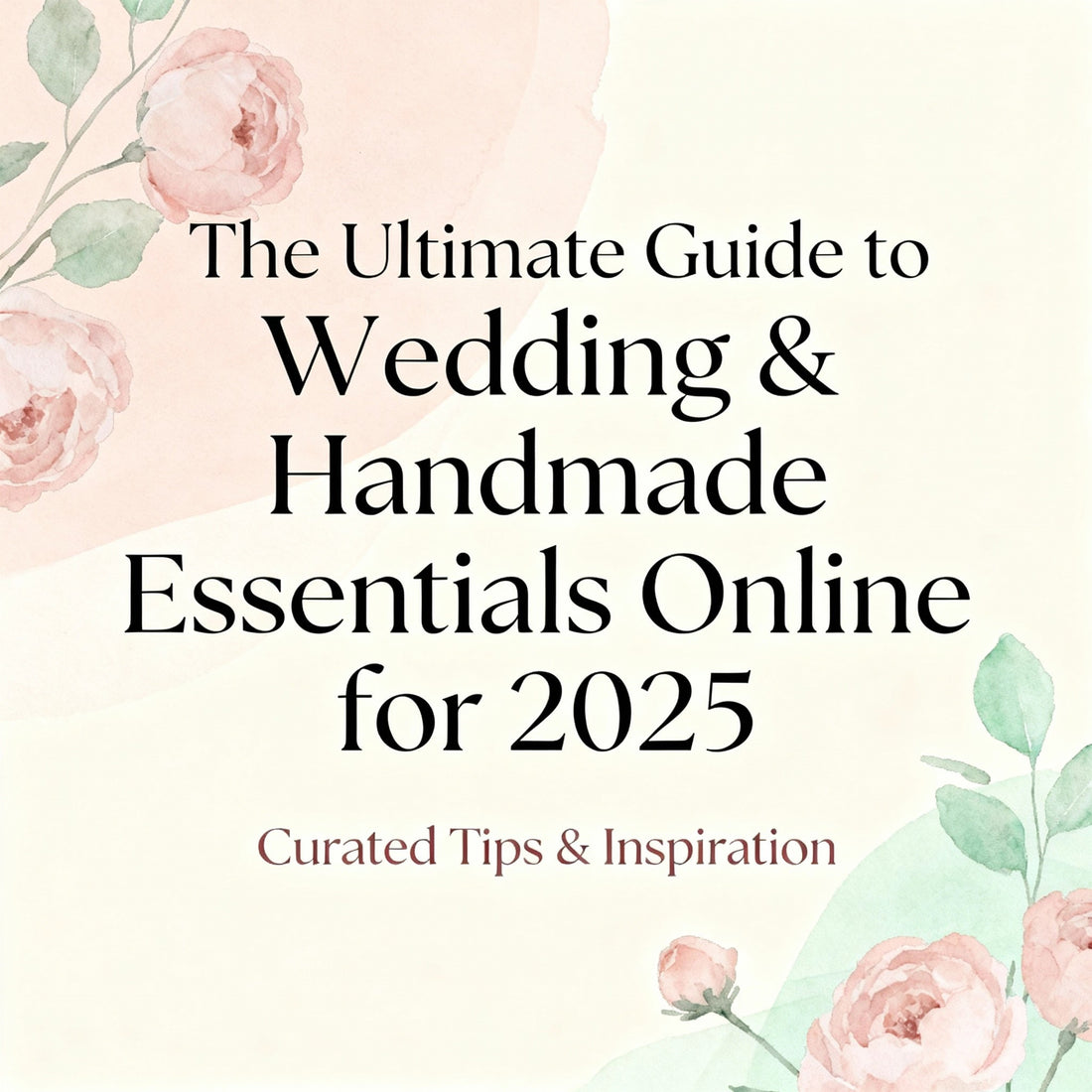 The Ultimate Guide to Wedding & Handmade Essentials Online for 2025
