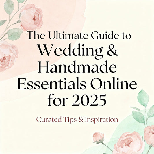 The Ultimate Guide to Wedding & Handmade Essentials Online for 2025