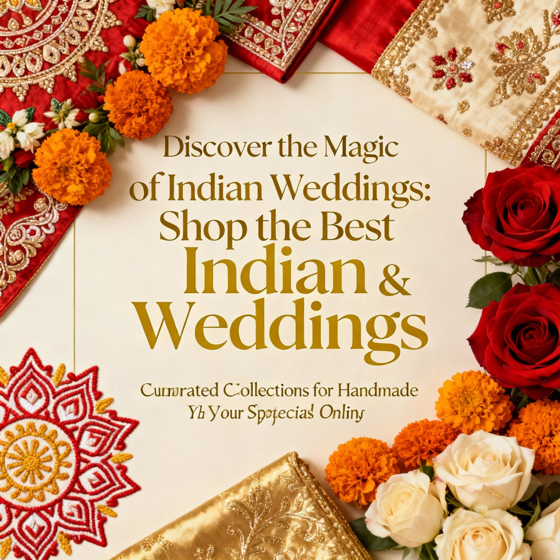 Discover the Magic of Indian Weddings: Shop the Best Wedding & Handmade Essentials Online