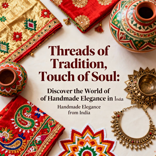 Threads of Tradition, Touch of Soul: Discover the World of Handmade Elegance in India