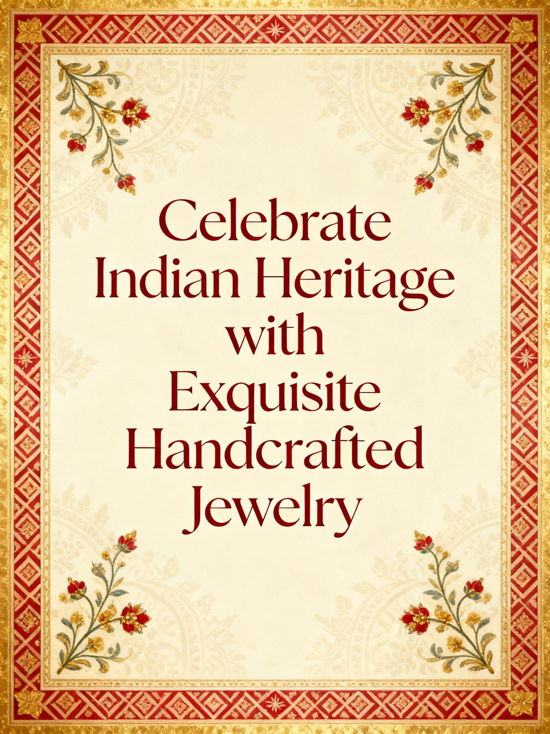 Celebrate Indian Heritage with Exquisite Handcrafted Jewelry