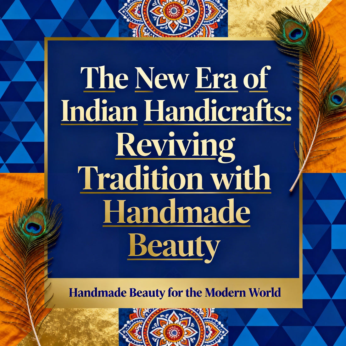 The New Era of Indian Handicrafts: Reviving Tradition with Handmade Beauty