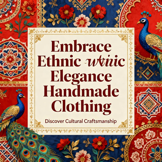 Embrace Ethnic Elegance with Handmade Clothing
