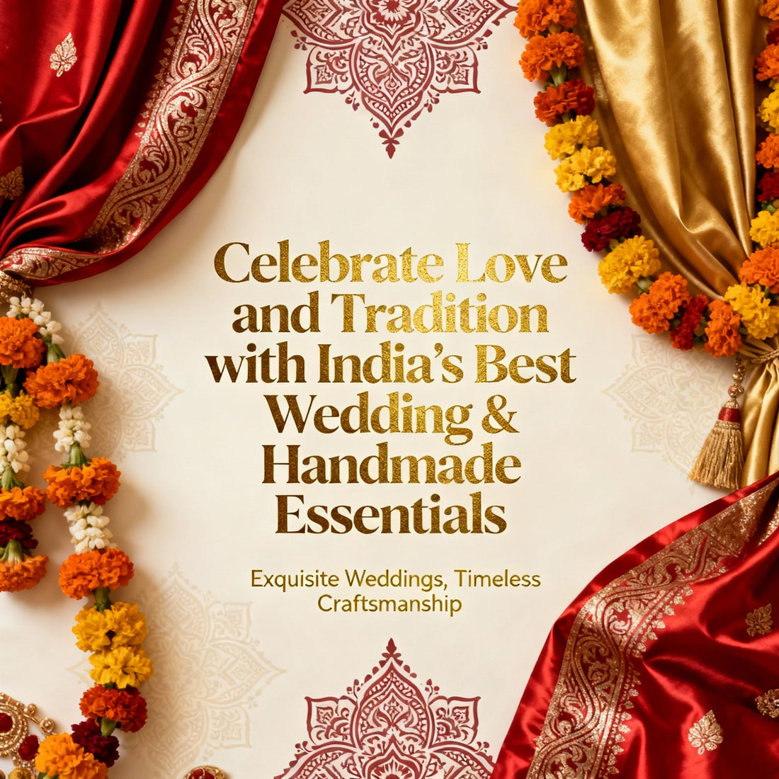 Celebrate Love and Tradition with India’s Best Wedding & Handmade Essentials
