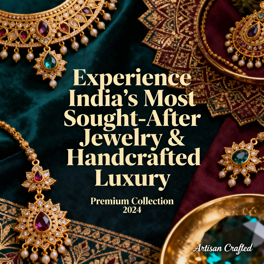Experience India’s Most Sought-After Jewelry & Handcrafted Luxury