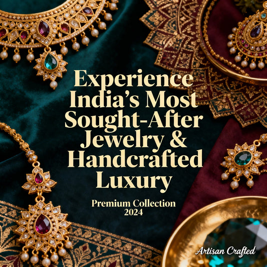 Experience India’s Most Sought-After Jewelry & Handcrafted Luxury