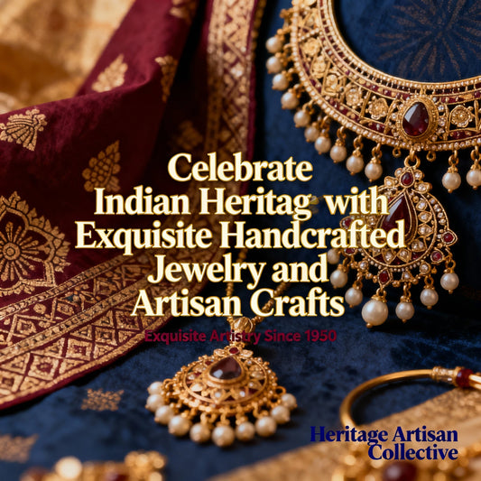 Celebrate Indian Heritage with Exquisite Handcrafted Jewelry and Artisan Crafts
