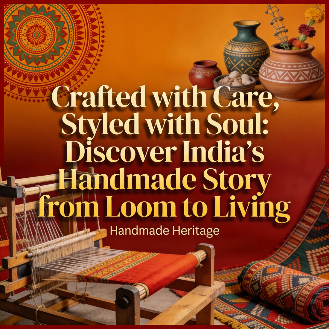 Crafted with Care, Styled with Soul: Discover India’s Handmade Story from Loom to Living