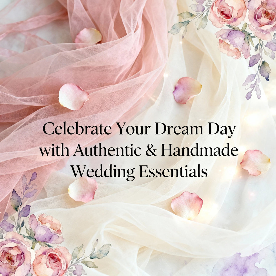 Celebrate Your Dream Day with Authentic & Handmade Wedding Essentials