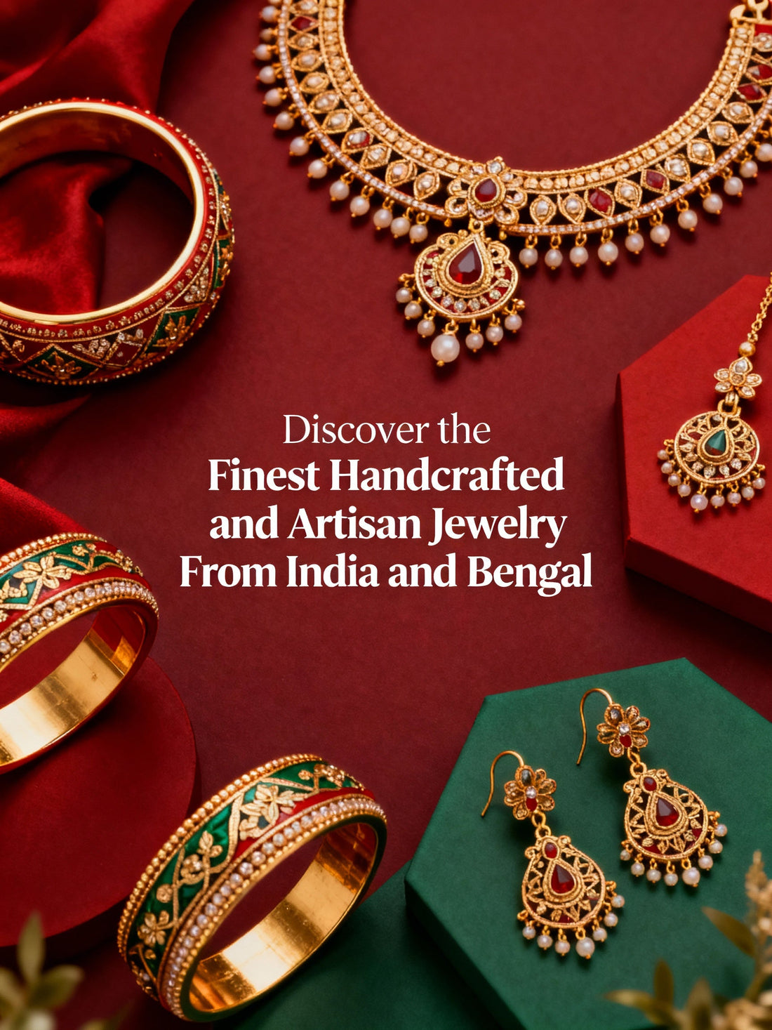 Discover the Finest Handcrafted and Artisan Jewelry From India and Bengal