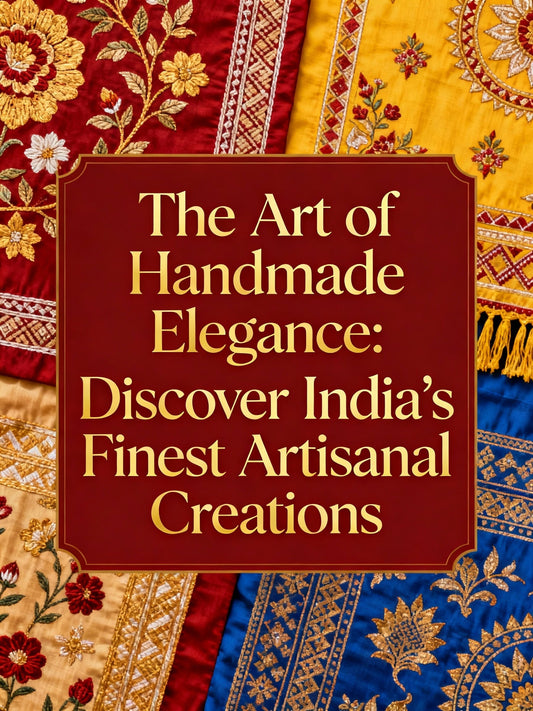 The Art of Handmade Elegance: Discover India’s Finest Artisanal Creations