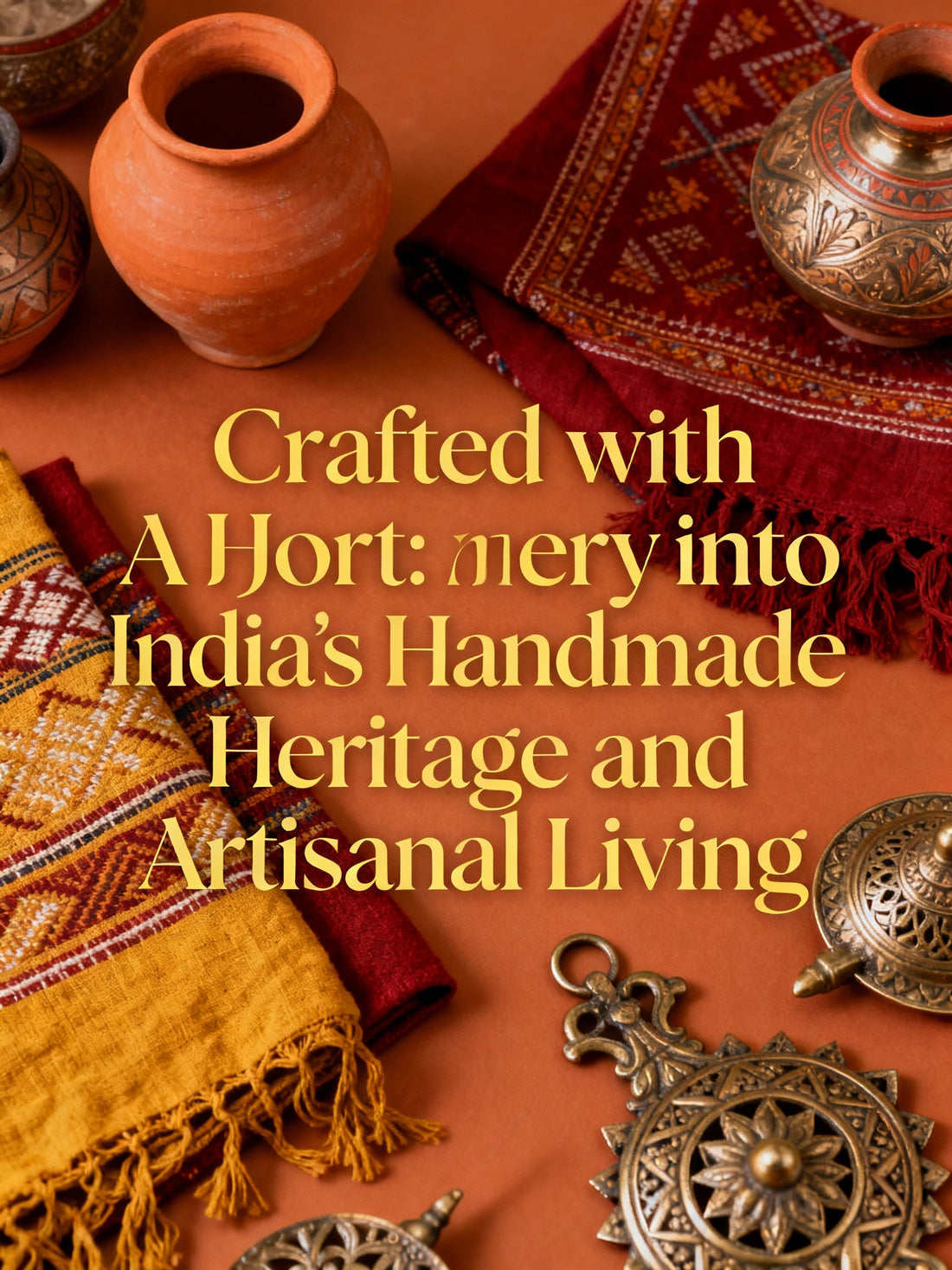 Crafted with Heart: A Journey into India’s Handmade Heritage and Artisanal Living
