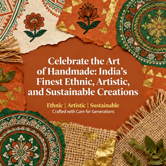 Celebrate the Art of Handmade: India’s Finest Ethnic, Artistic, and Sustainable Creations