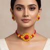 Suryamukhi Clay Jewelry Set