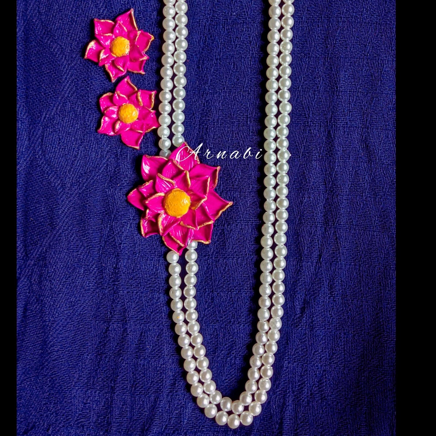 Blooming Beads – Flower Clay Jewelry Set