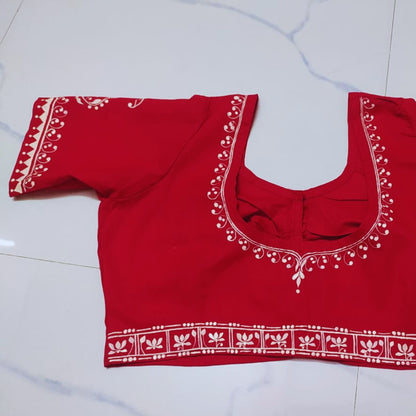 Kalamkari Hand-Painted Blouse