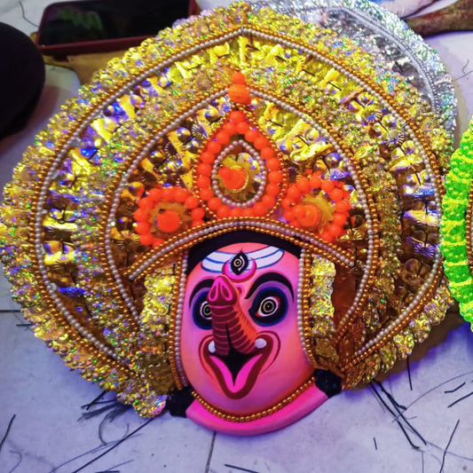 Shree Ganesh Chhau Mukhosh –  (14×14 inch)
