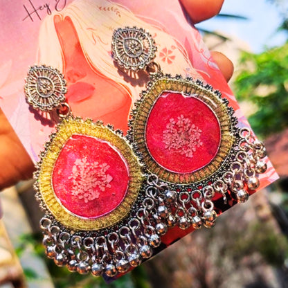 Rajsi Resin Jhumko – Regal in Resin